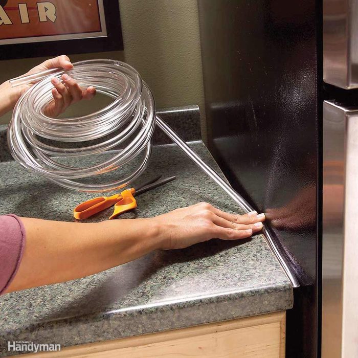 closing gaps on countertops