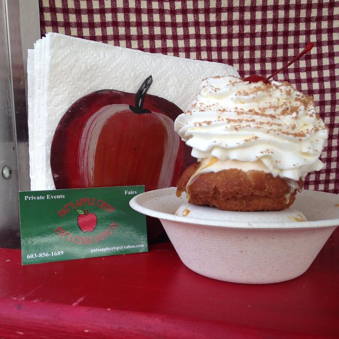 Pat's Apple Crisp, Pat's Cider Donuts