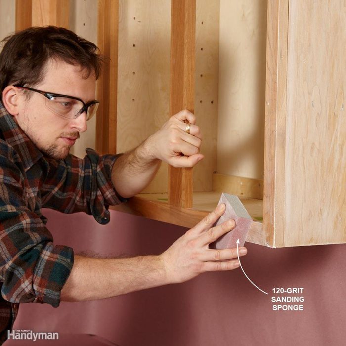 Don't go overboard on sanding