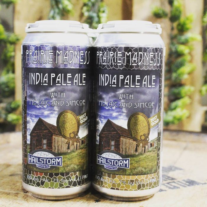 Hailstorm Brewing's Prairie Madness IPA