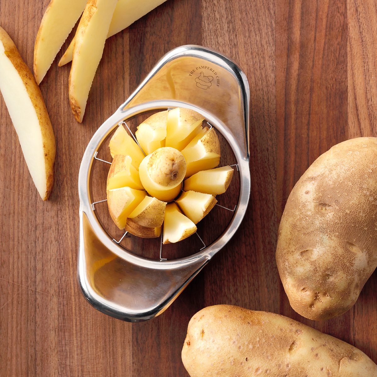 THGKH19, Using an Apple Slicer to Cut Potatoes