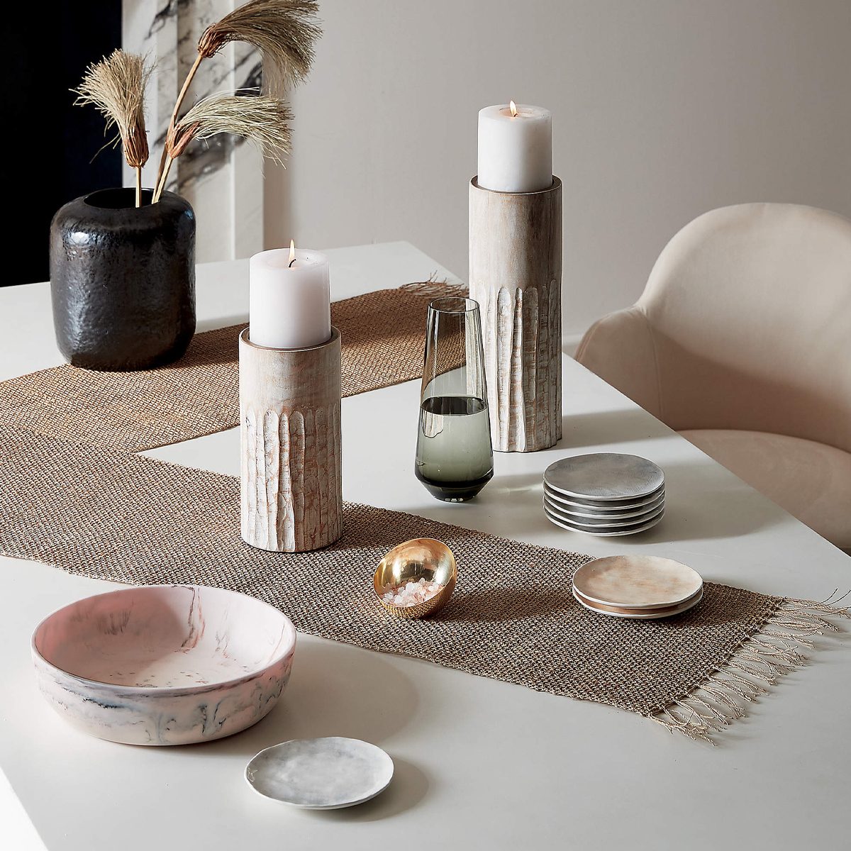 Burlap Table Runner