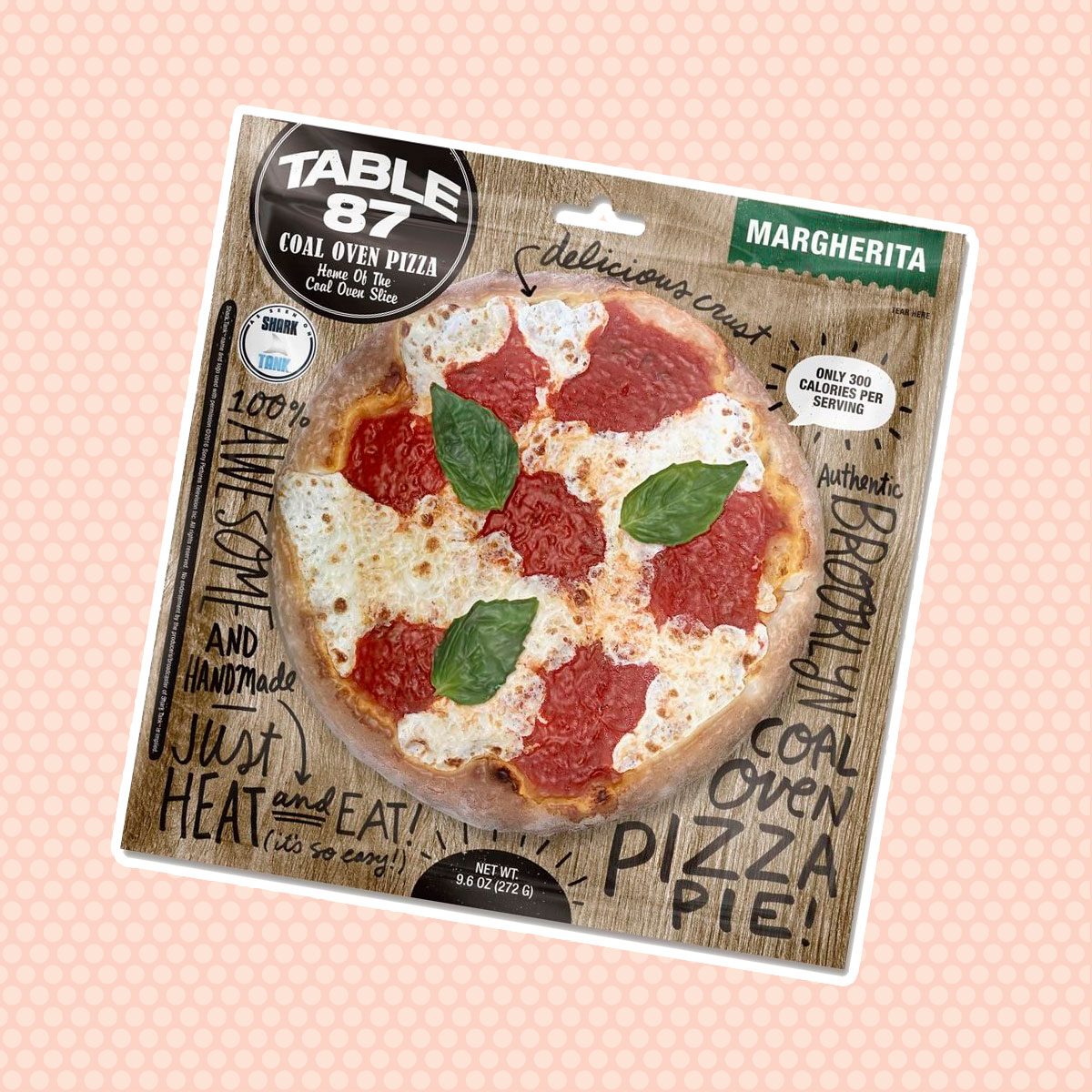 Table87 Coal Oven Margherita Pizza 10", 4 Pies