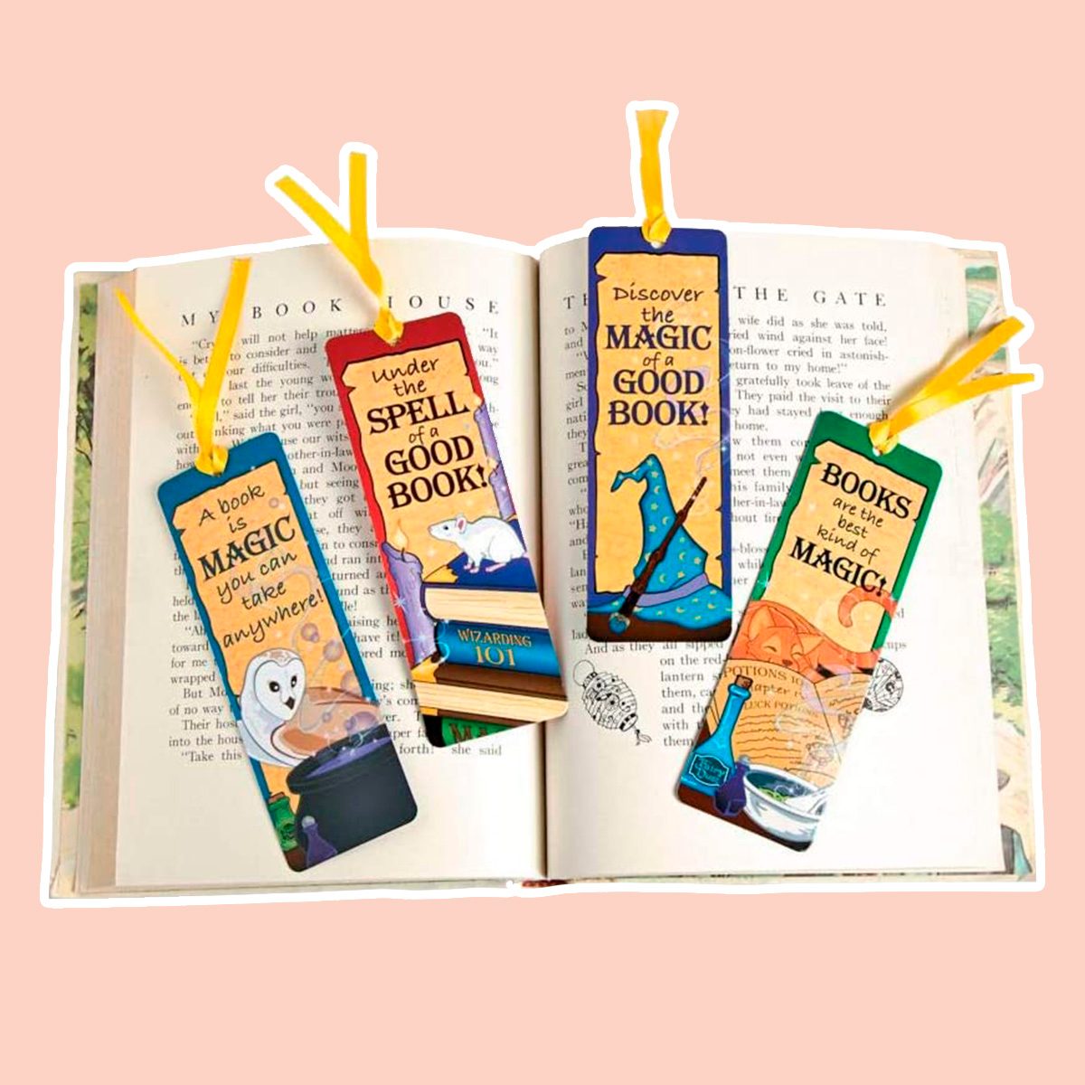 Fun Express Laminated Wizard'S Academy Bookmarks - 48 Pieces - Educational and Learning Activities for Kids 