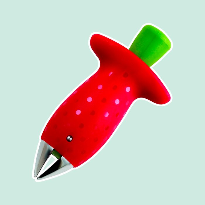 Chef'n Original Stem Gem Strawberry Huller, Red/Green - 102-138-005