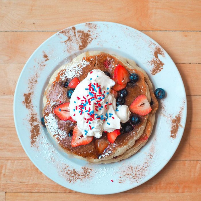 Sabrina's Café, Philadelphia pancakes