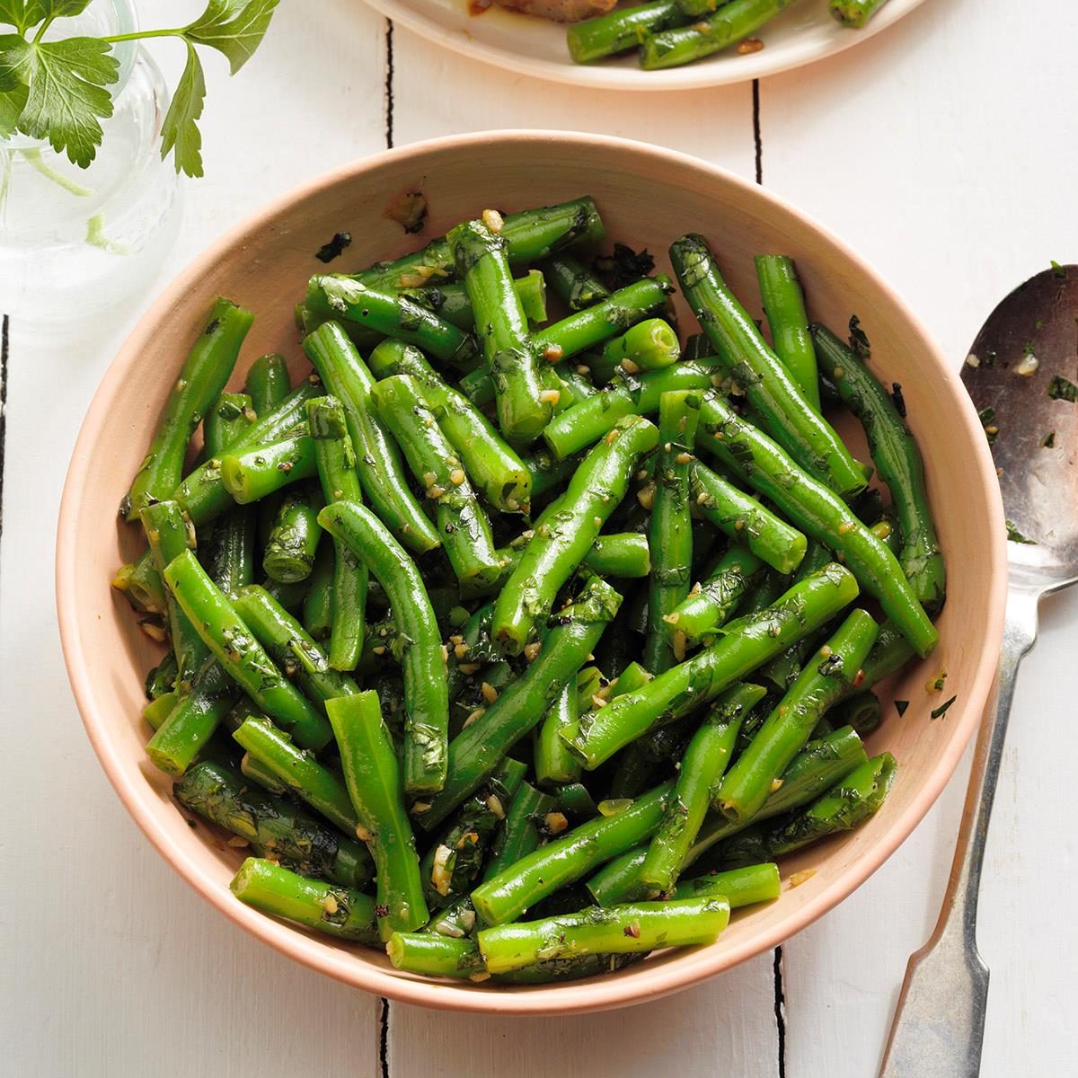 Syrian Green Beans With Fresh Herbs