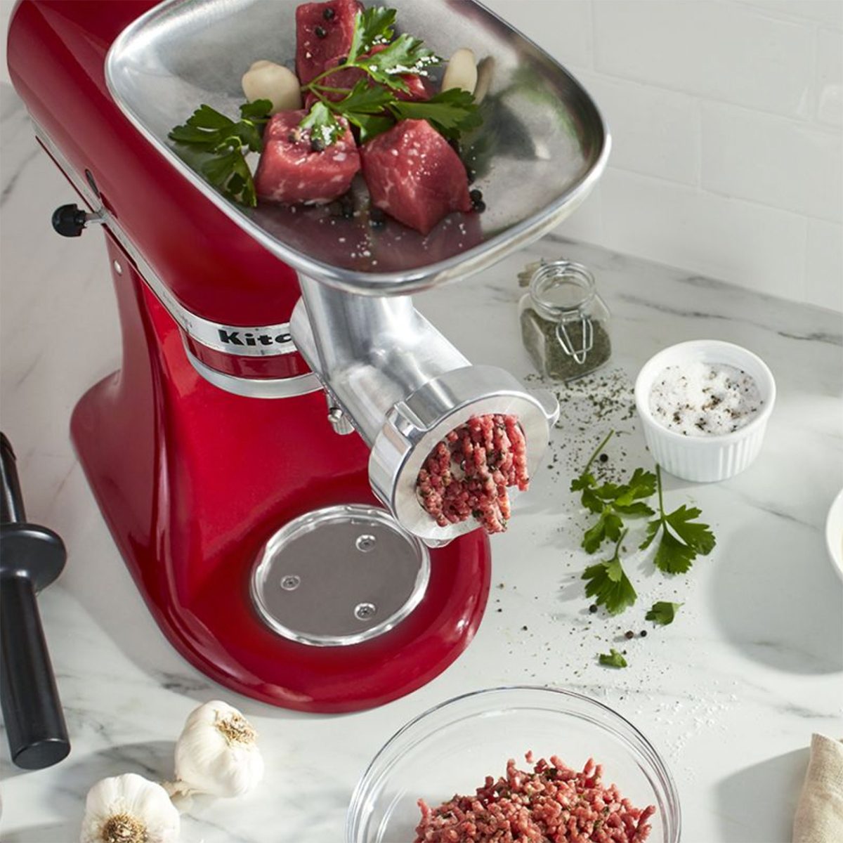 Metal Food Grinder Attachment