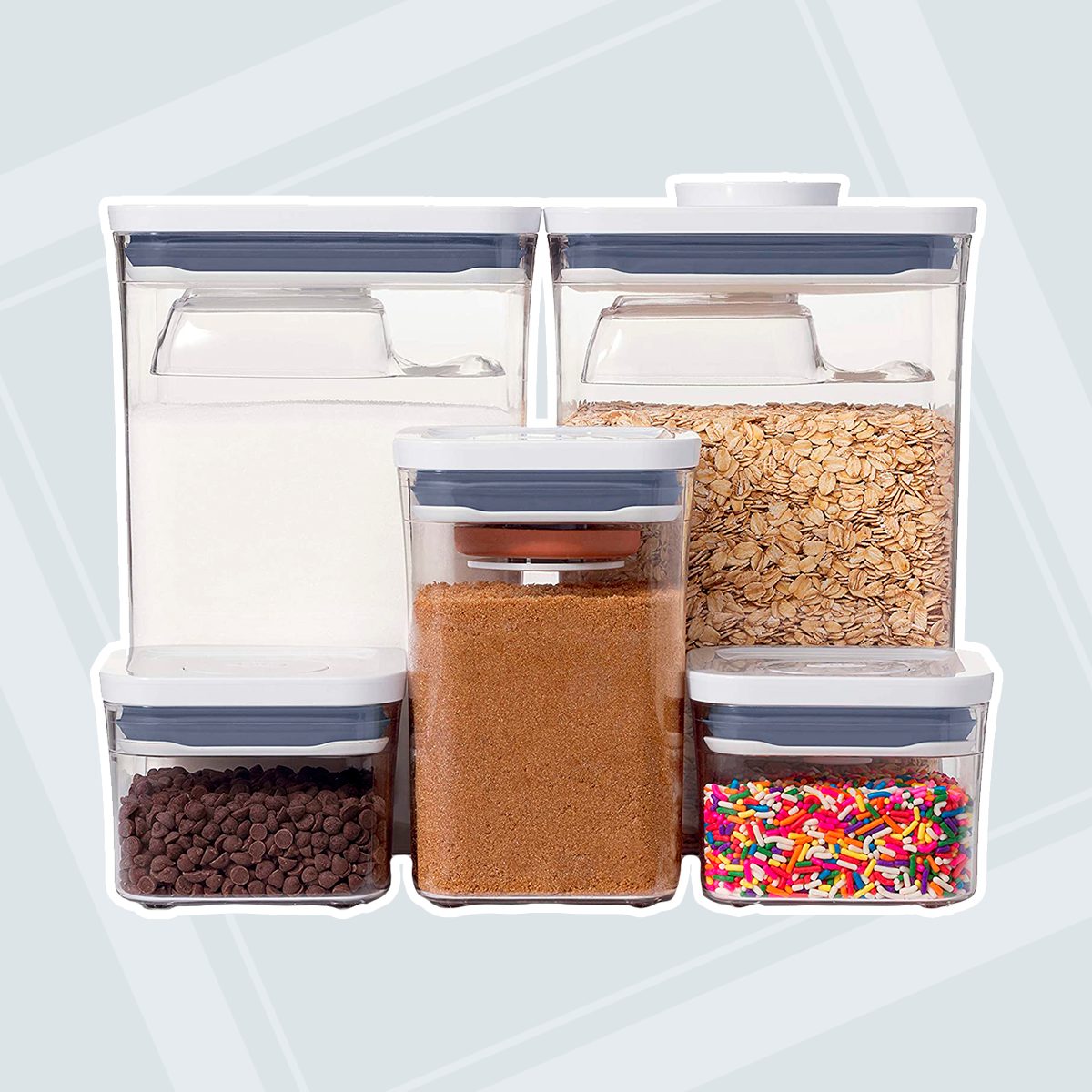 NEW OXO Good Grips 8-Piece POP Container Baking Set