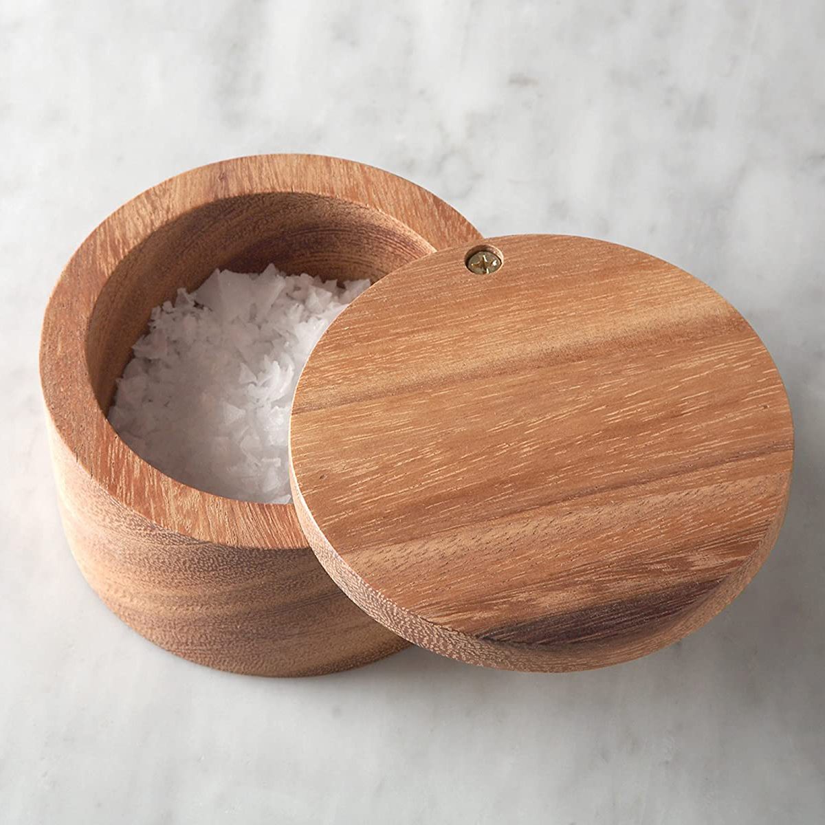 Ironwood Gourmet 28221 Appalachian Salt Cellar, Acacia Wood