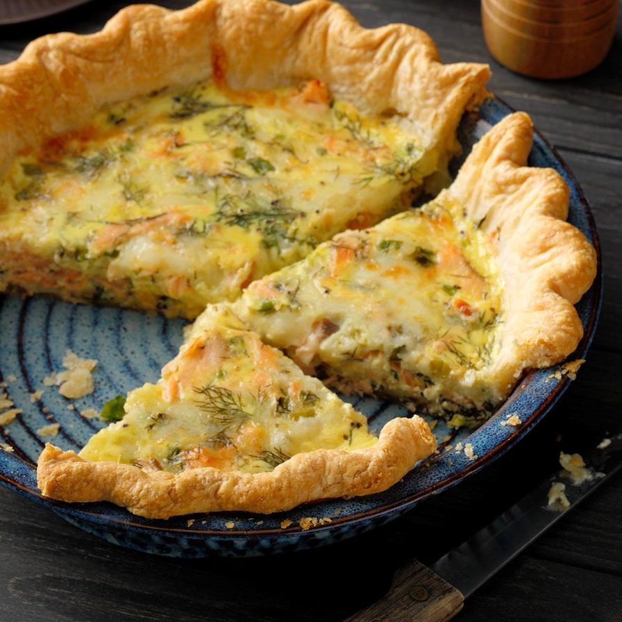 Finnish Salmon and Dill Pie