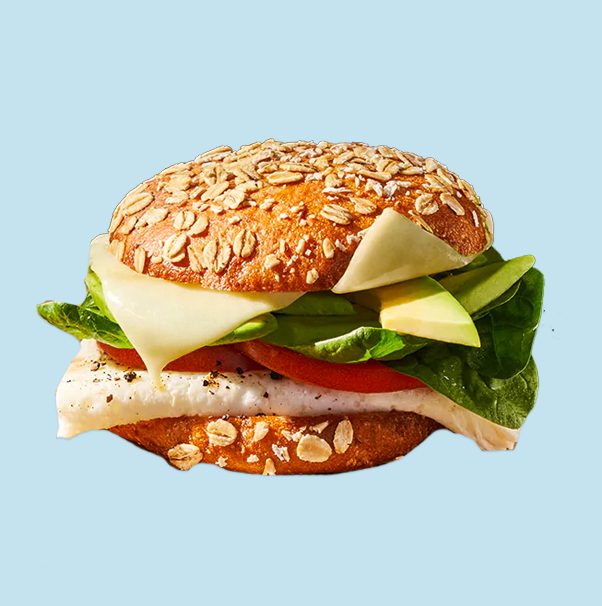 Panera's Avocado, Egg White and Spinach Sandwich