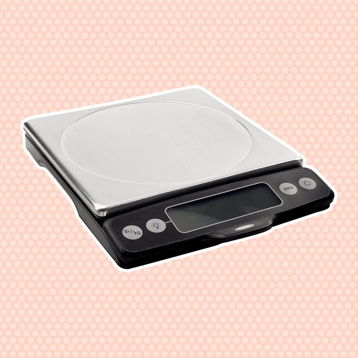 OXO Good Grips 11 Pound Food Scale with Pull-Out Display, Stainless Steel