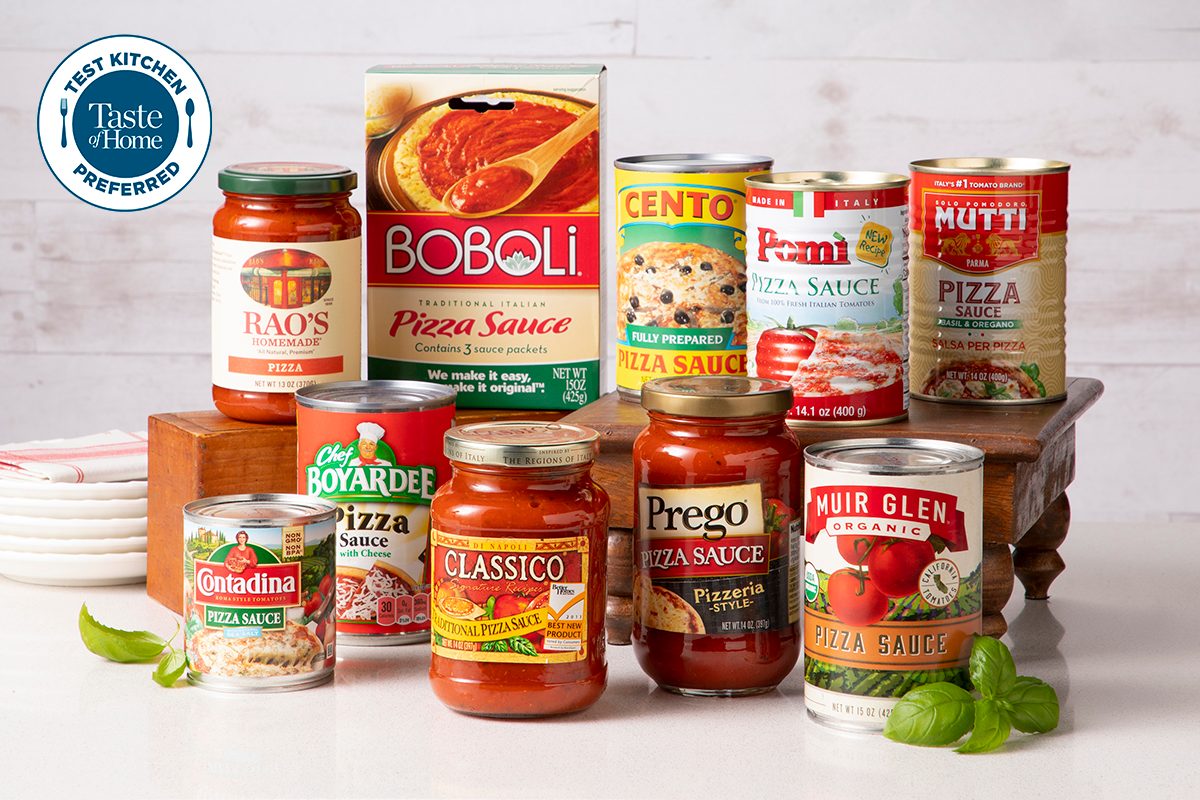 Pizza Sauce In Packaging