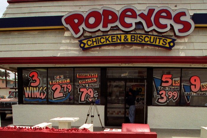 Popeyes chicken
