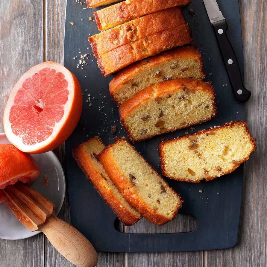 Grapefruit Walnut Bread