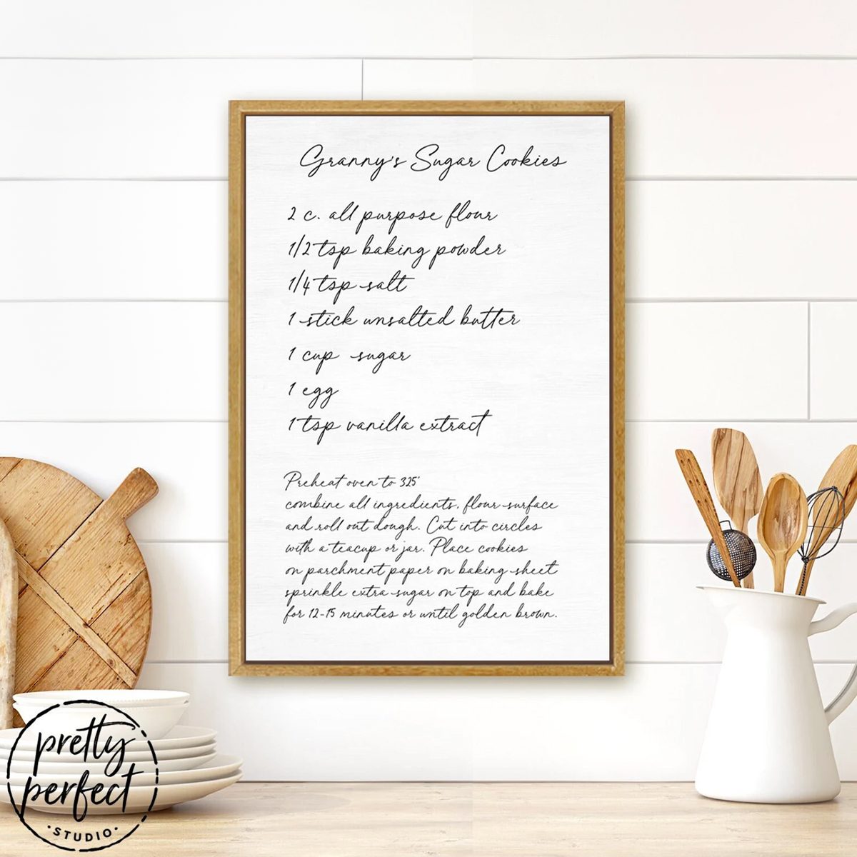 Personalized Recipe For Wall Ecomm Etsy.com