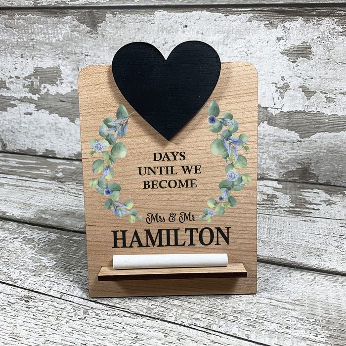 Wedding Countdown Calendar