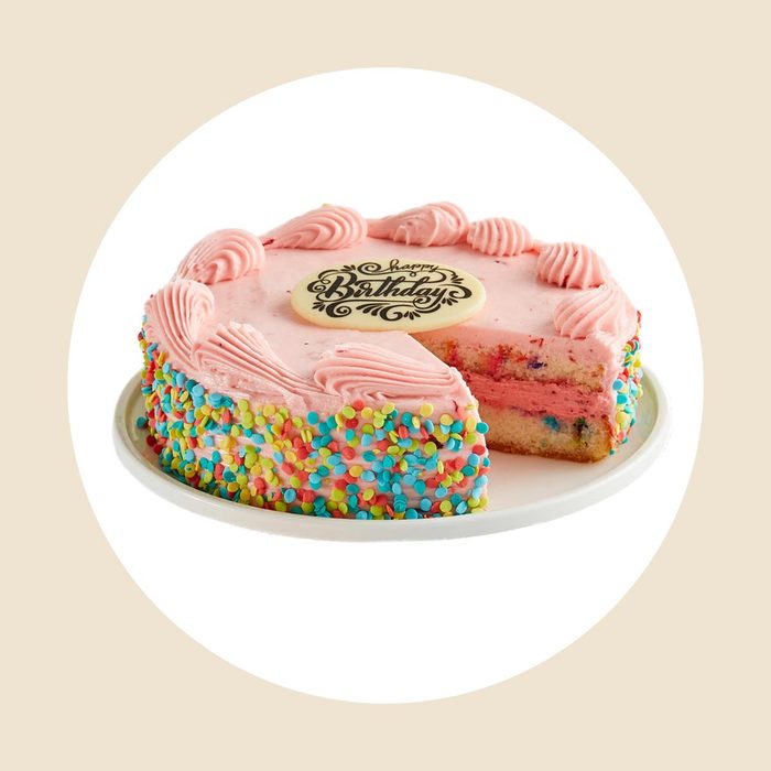 Strawberry Funfetti Cake