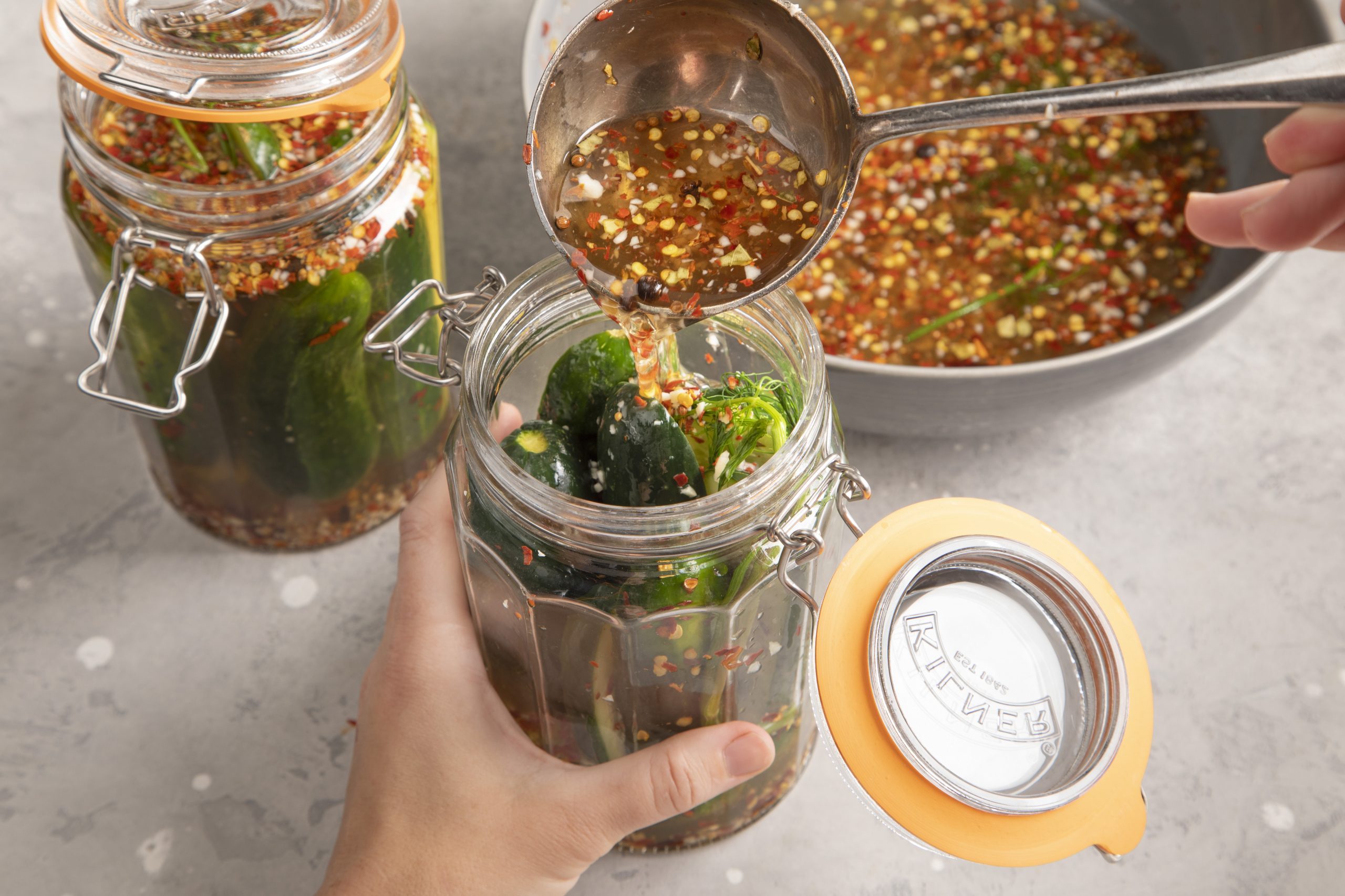 spicy pickles