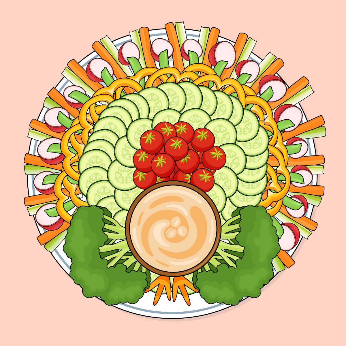 How To Make A Turkey Charcuterie Board Step 8