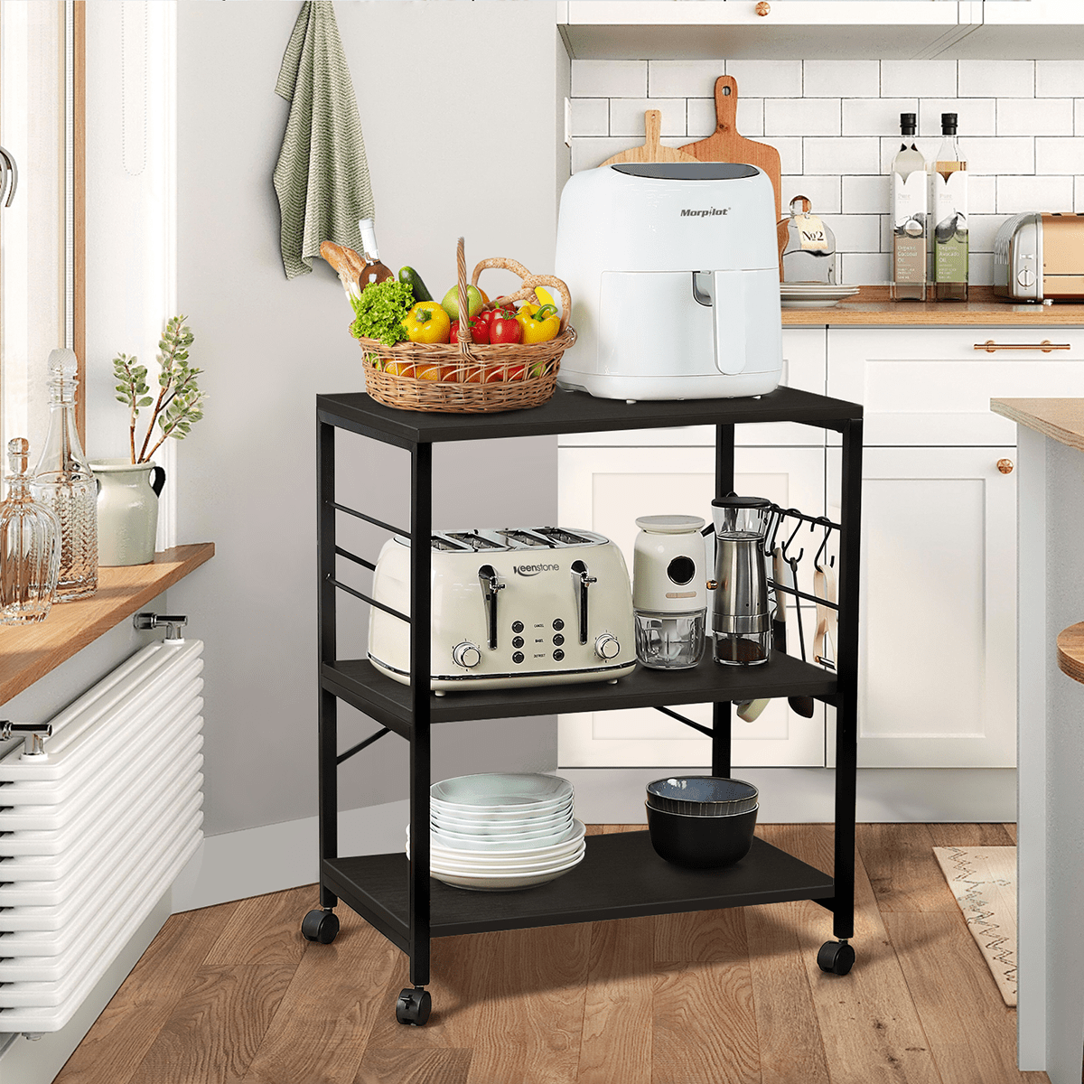 Kitchen Microwave Cart