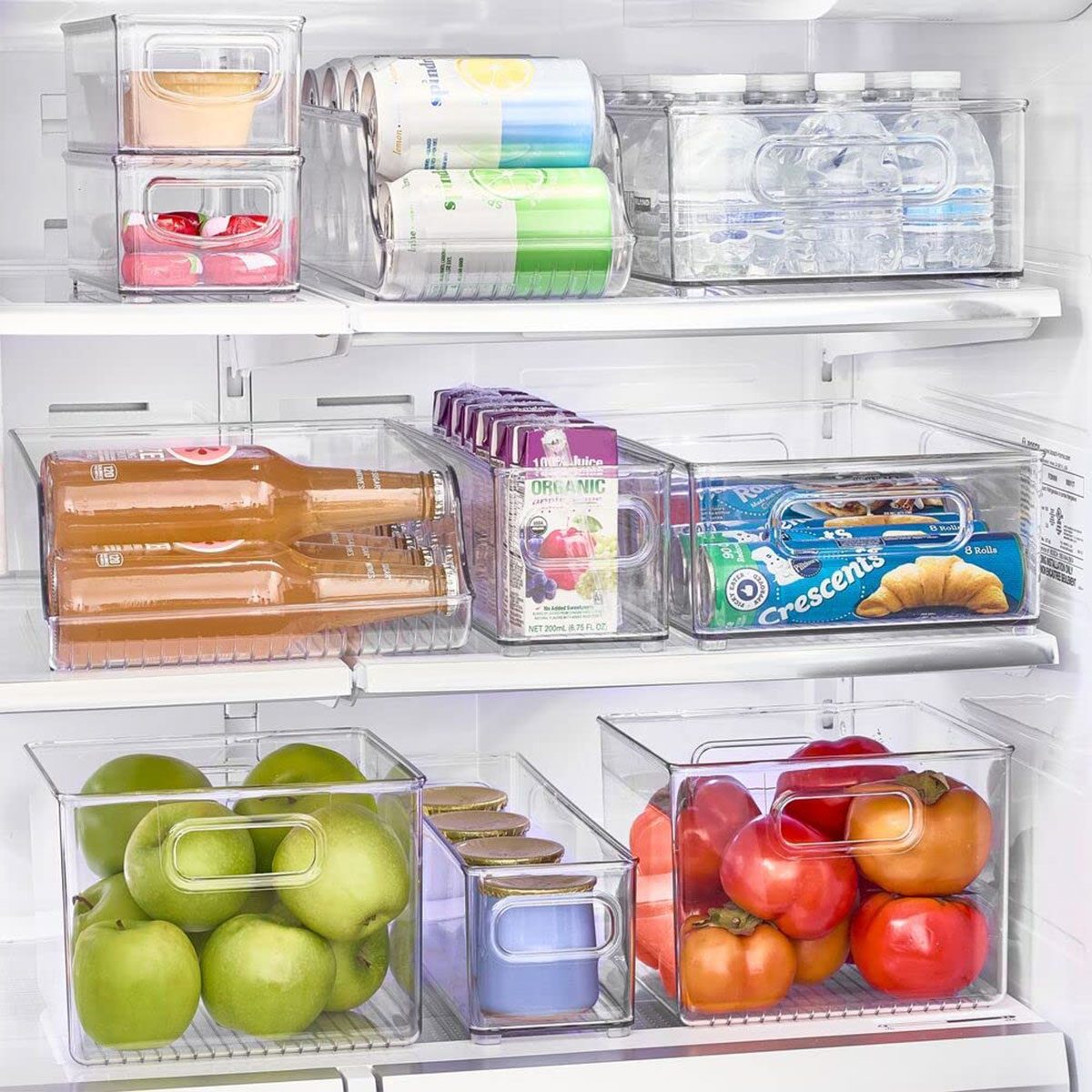 organized fridge