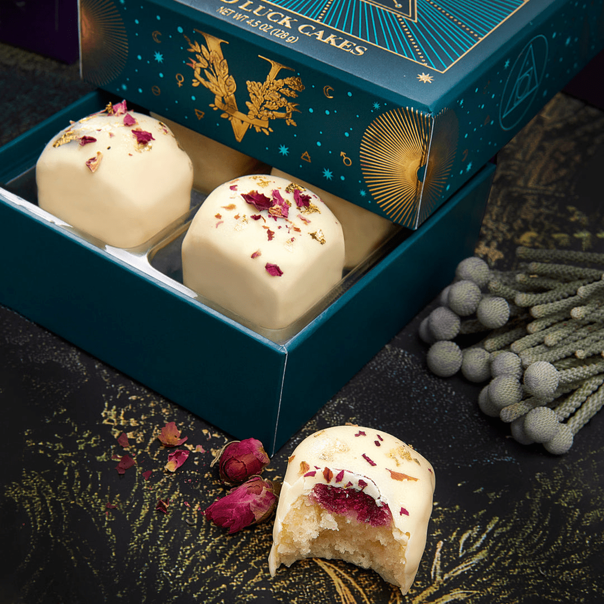 Vosges Good Luck Cakes