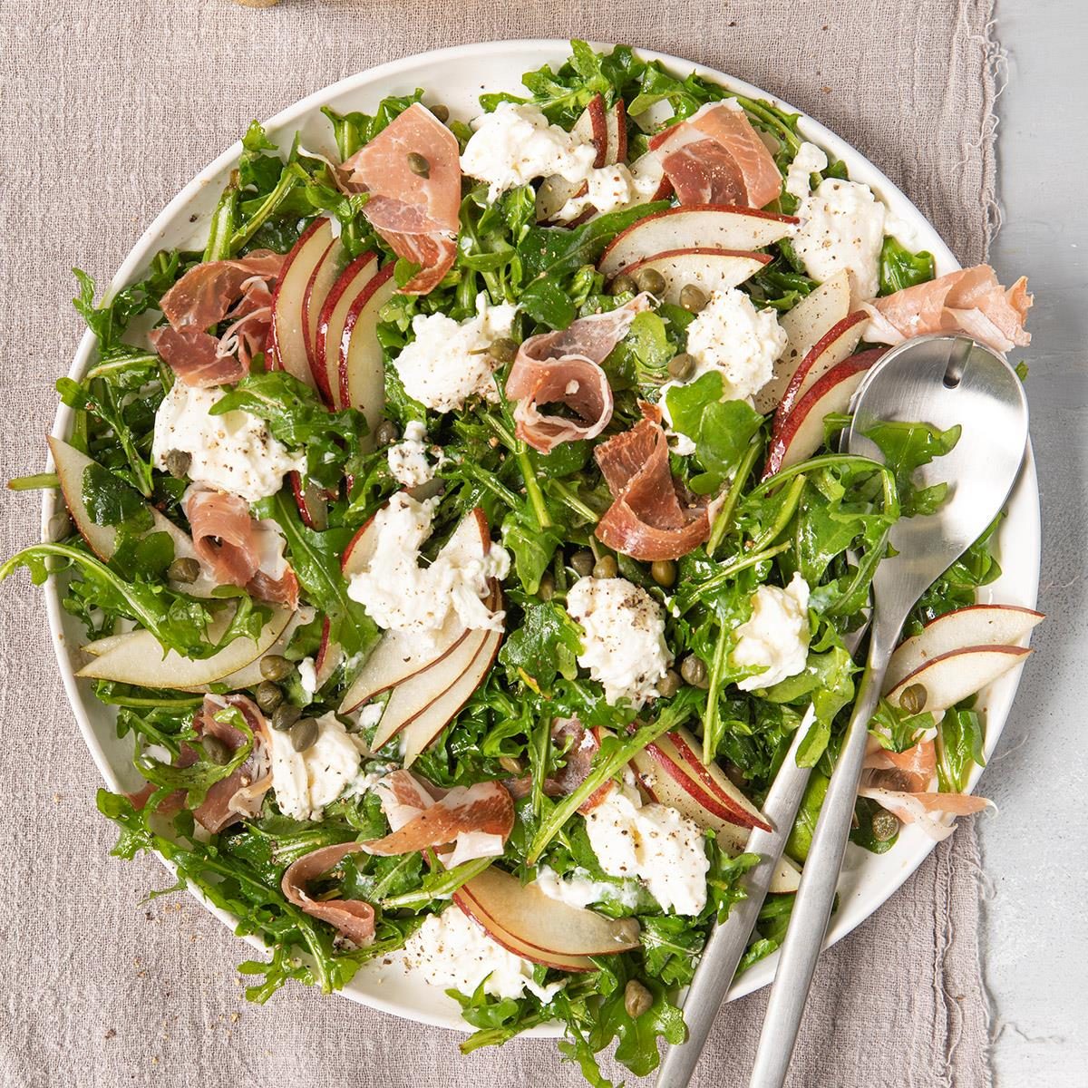 Prosciutto Pear And Burrata Salad