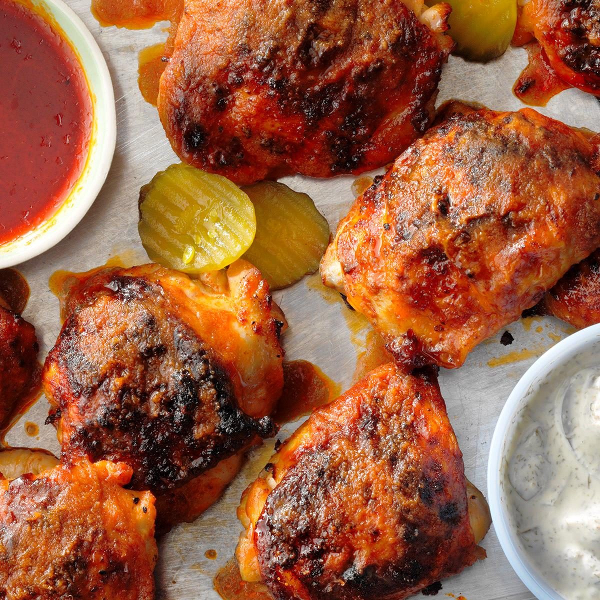 Sweet And Hot Chicken With Dill Pickle Sauce Exps Rc22 269331 P1 Md 08 11 4b