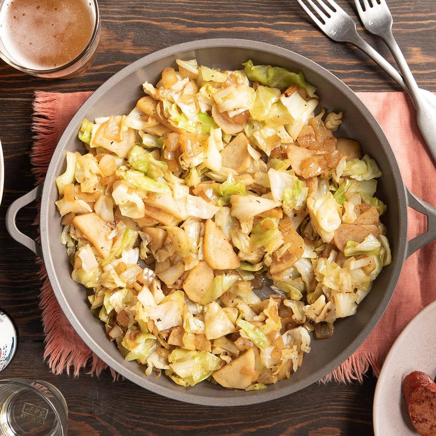 Fried Cabbage and Potatoes