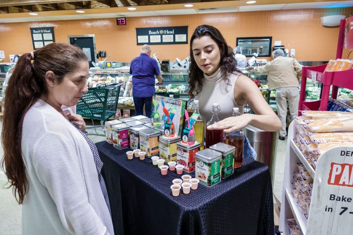 Florida, Milams Supermarket, Sanctuary Exotic Tea, free samples
