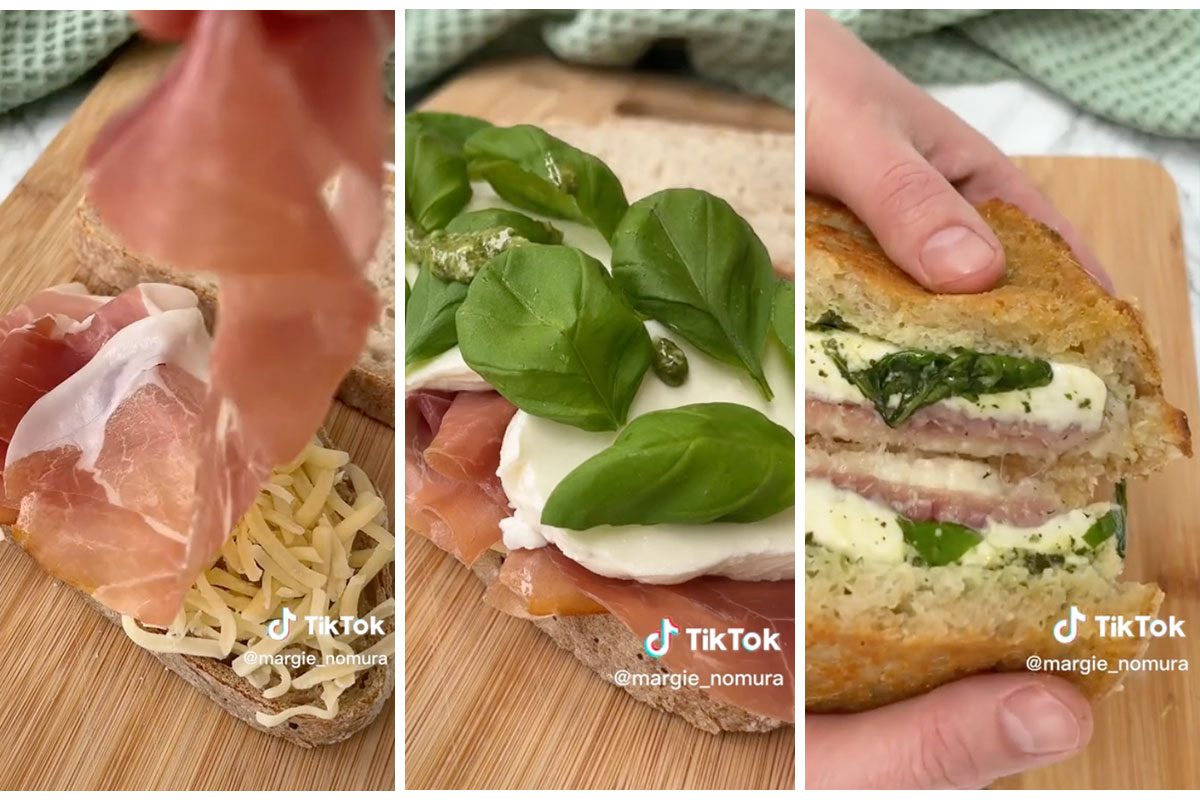 Viral Stanley Tucci Favorite Sandwich Via @Margie_Nomura