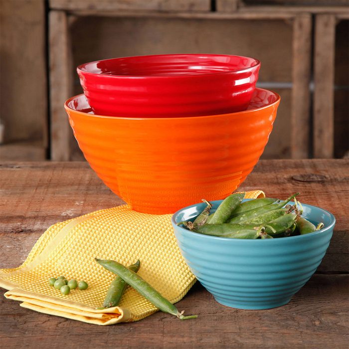 Flea Market Three Piece Ceramic Bowl Set