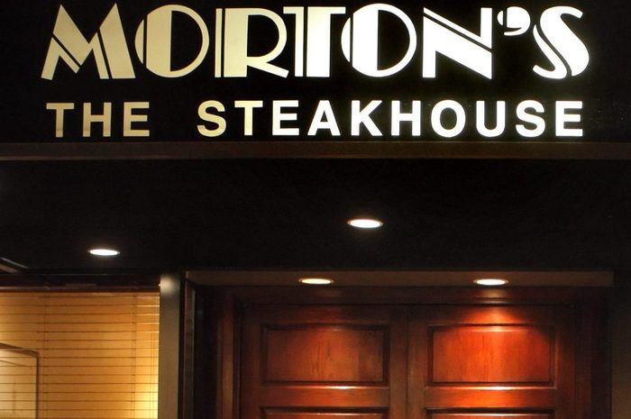 Barbites feature on the bar at Morton's Steakhouse near Union Square