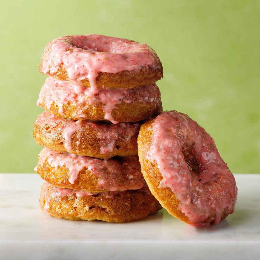 Strawberry Donuts