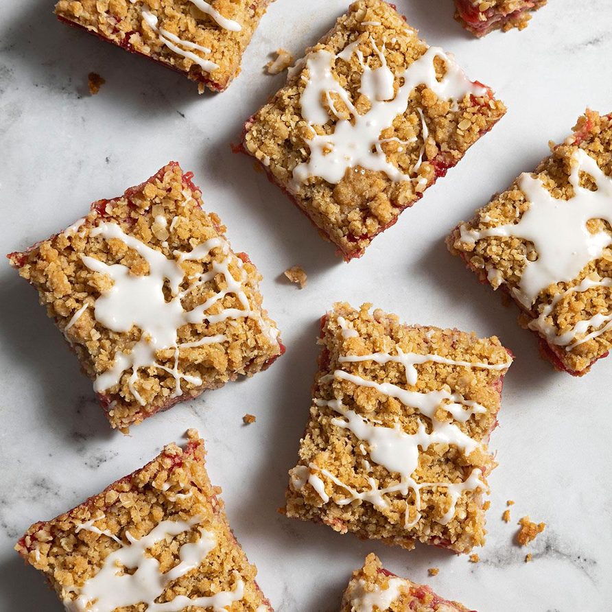 Strawberry-Rhubarb Bars