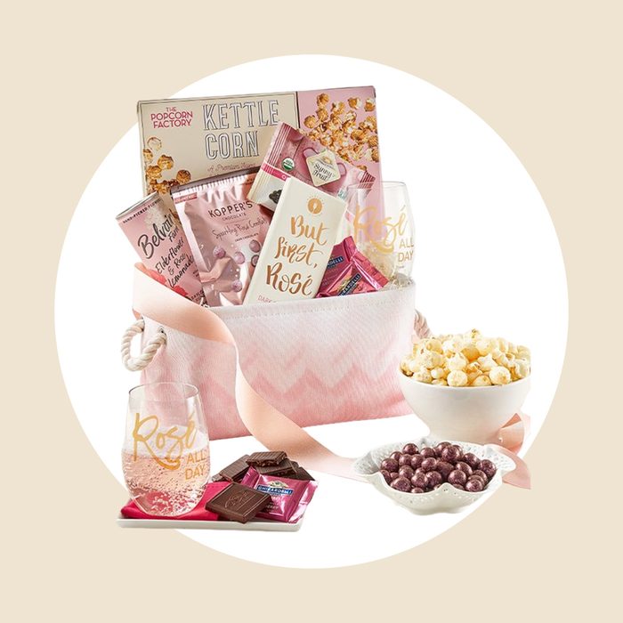 'girls Night In' Rosé Gift Basket Ecomm Via 1800baskets.com