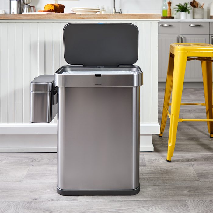 The Best Touchless Trash Cans For More Sanitary Garbage Disposal Voice + Motion Rectangular Sensor Can Toha Trashbins Ks 09 07 002 Ssedit