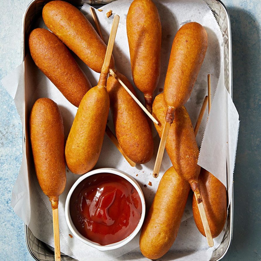Air-Fryer Corn Dogs