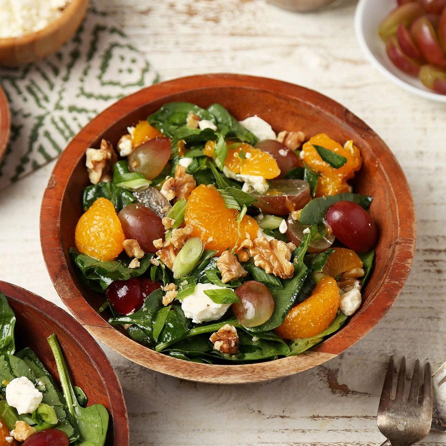 Spinach Fruit Salad