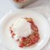 Quick Strawberry Rhubarb Crumble