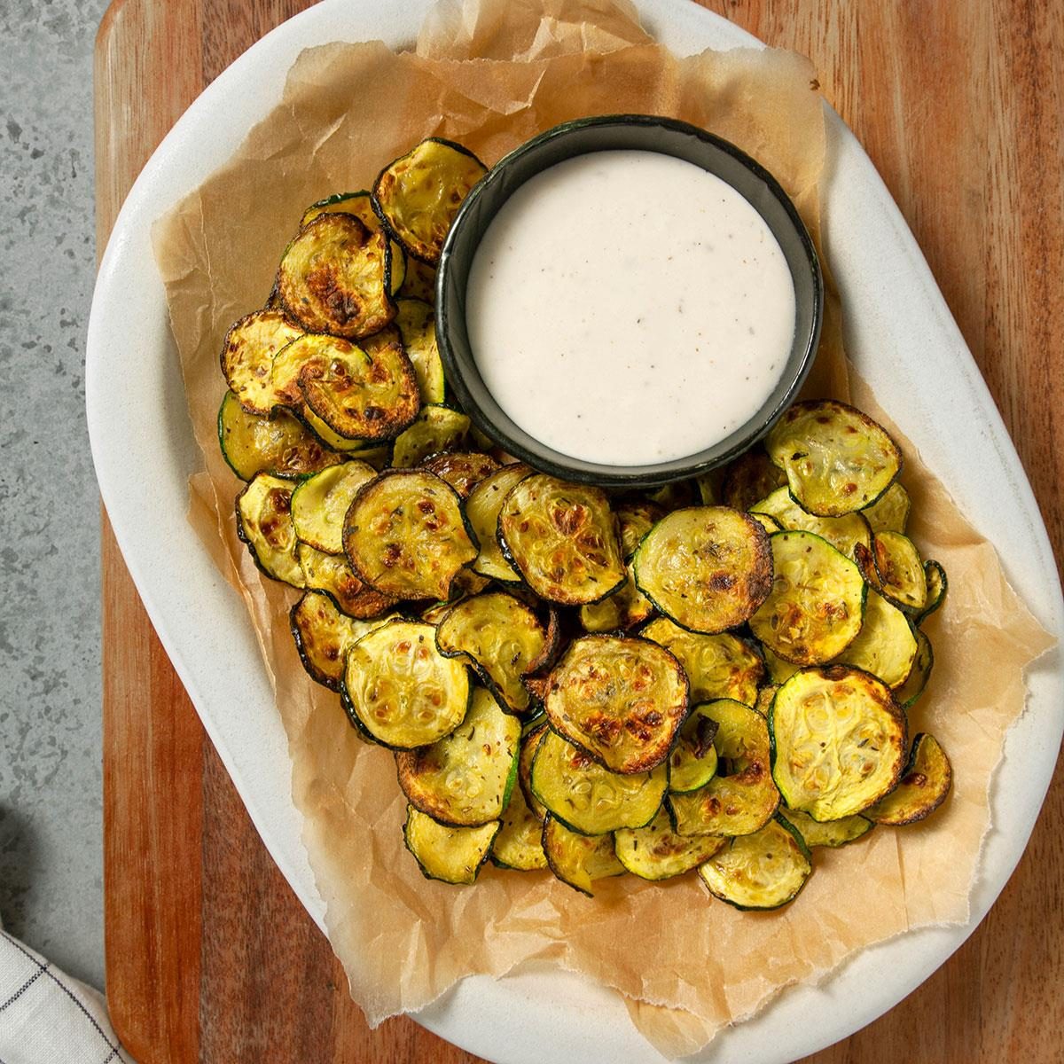 Air Fryer Zucchini Chips Exps Ft24 277155 Lh 0808 4