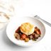 Beef Potpie with Biscuits