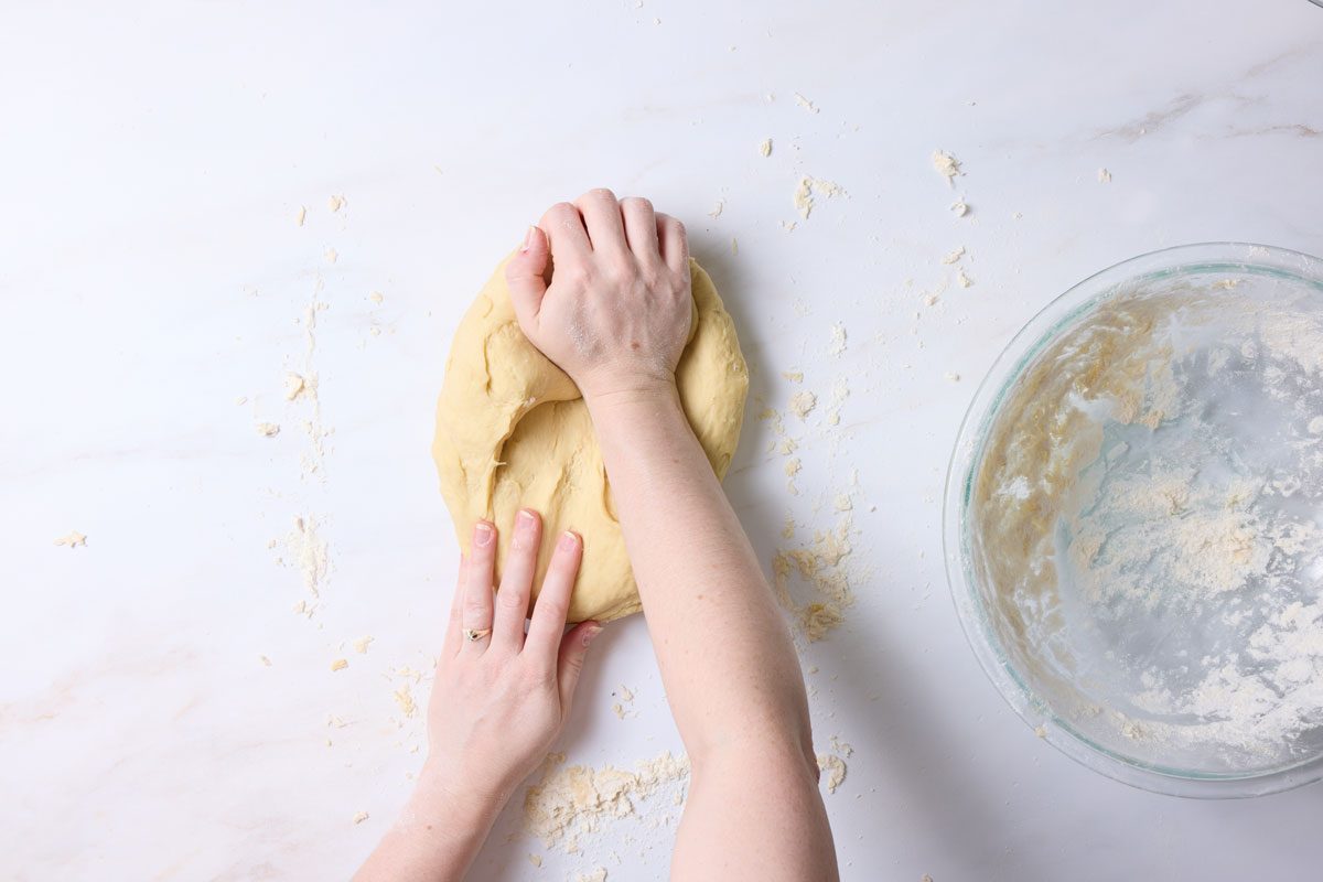 kneed the dough
