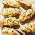 Cheesy Chicken Alfredo Twice Baked Potatoes