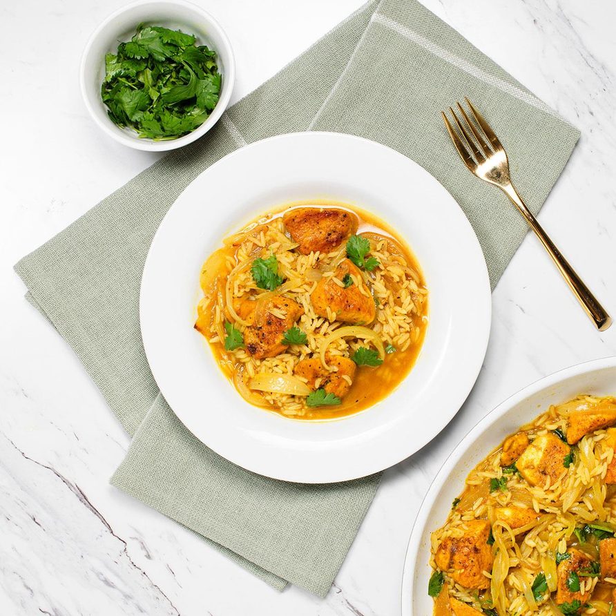 Curry Chicken and Rice