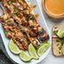 Beef Satay with Peanut Sauce