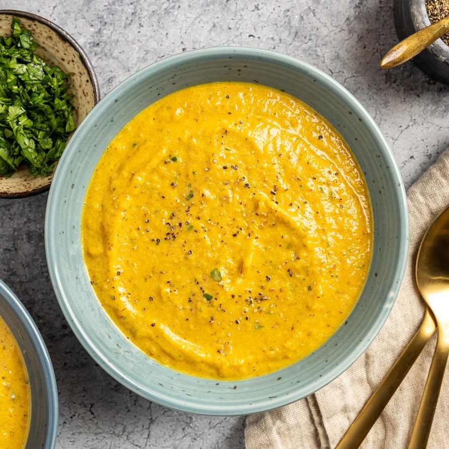 Roasted Cauliflower Soup