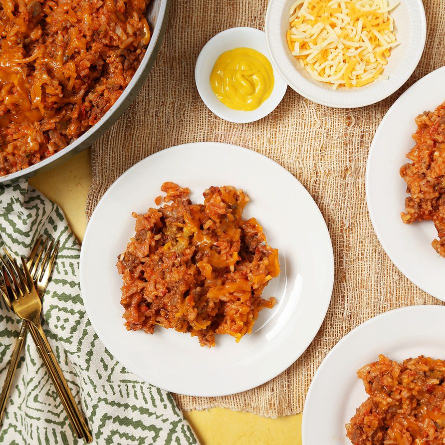 Hamburger Rice Casserole